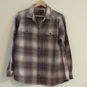 Wolverine Women's Flannel Shirt Large